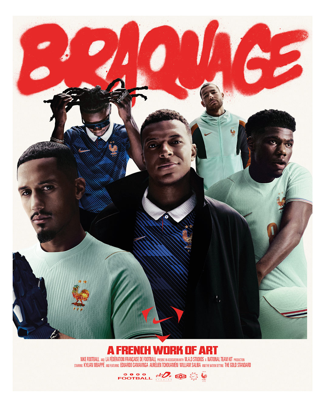 FFF Nike Poster 22” x 28” - Multi-Color
