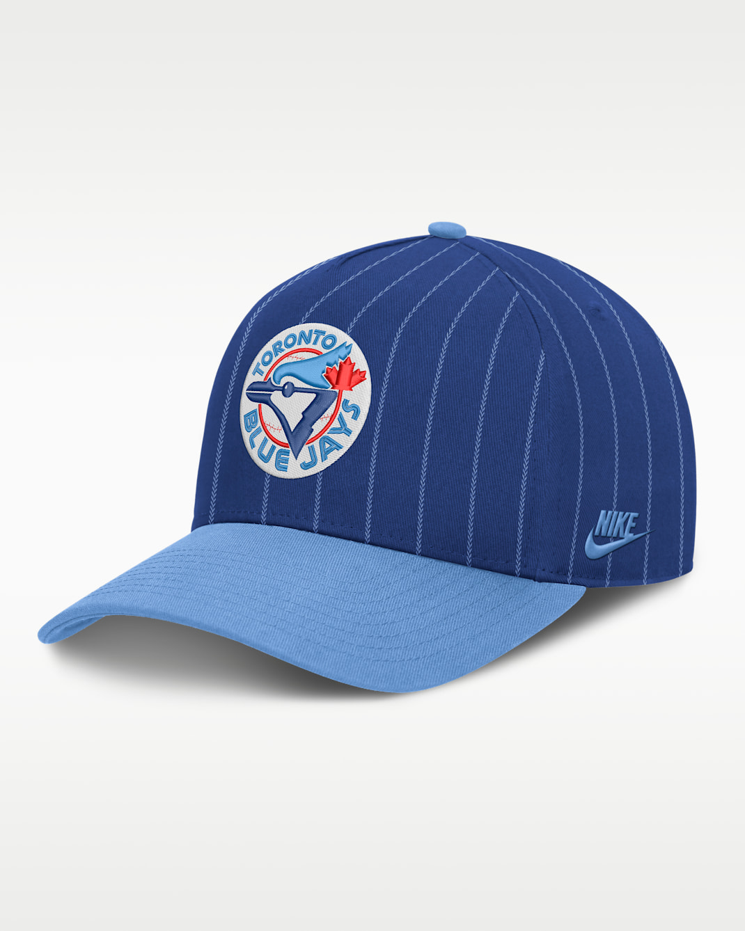 Toronto Blue Jays Cooperstown Rise Men's Nike MLB A-Frame Adjustable Hat - Blue/Light Blue