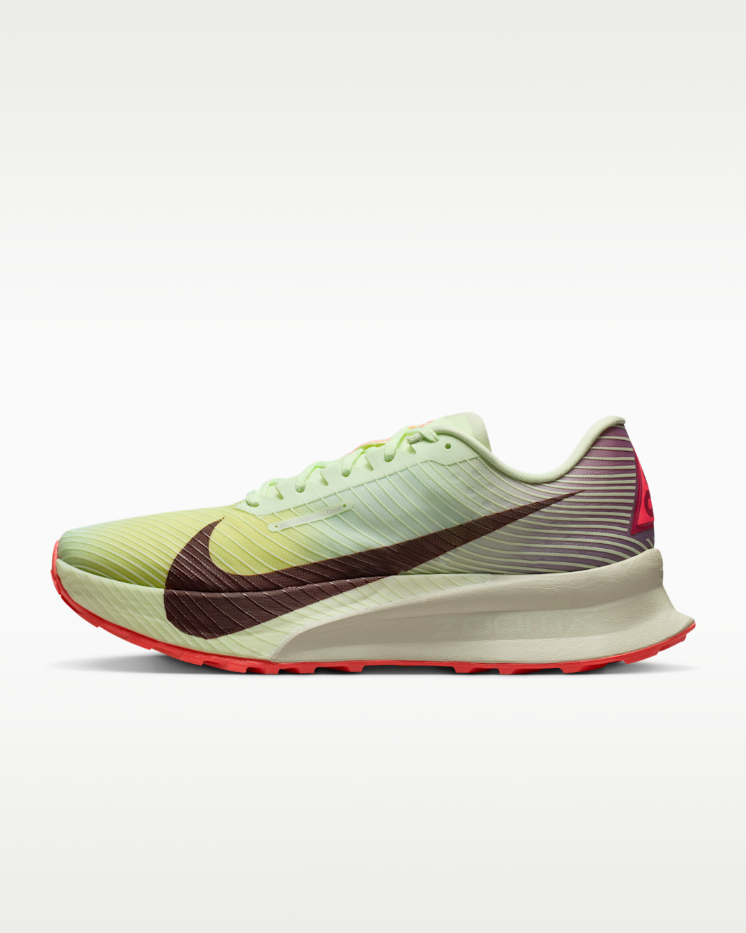 Scarpa da gara di trail running Nike ACG Ultrafly Trail - Volt Tint/Steam/Sea Glass/Burgundy Ash