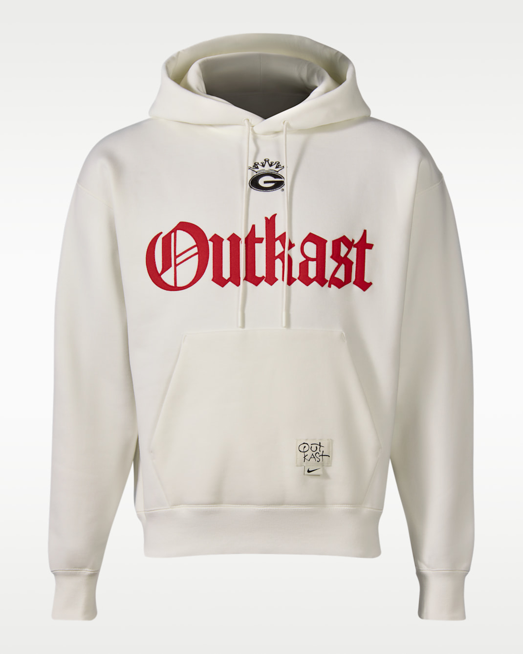 Sudadera con gorro Nike x UGA x Outkast - Crema