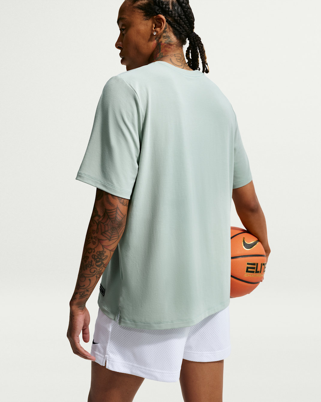 Nike Women's Dri-FIT Short-Sleeve Warm-Up Basketball Top
