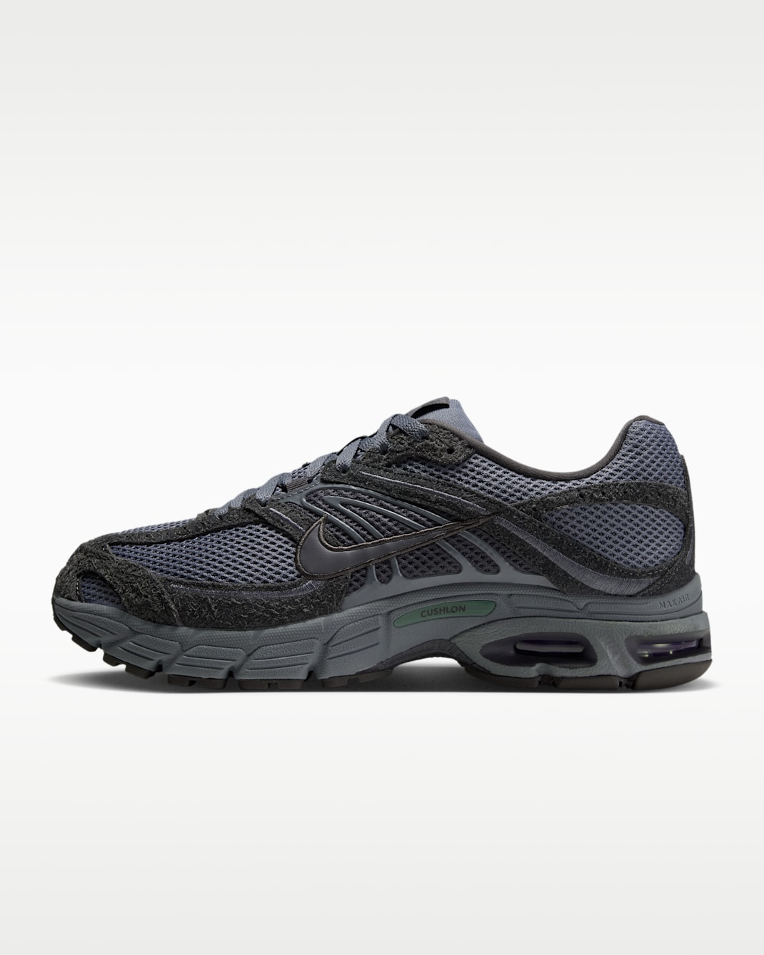 Nike Air Max Moto 2K Suede Shoes - Iron Grey/Medium Ash/Smoke Grey
