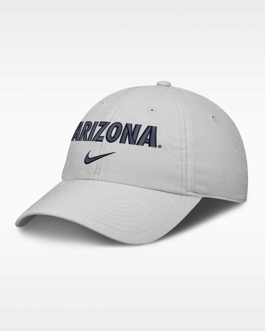 Gorra universitaria Nike ajustable para hombre Arizona Sideline Club Practice - Polvo fotón