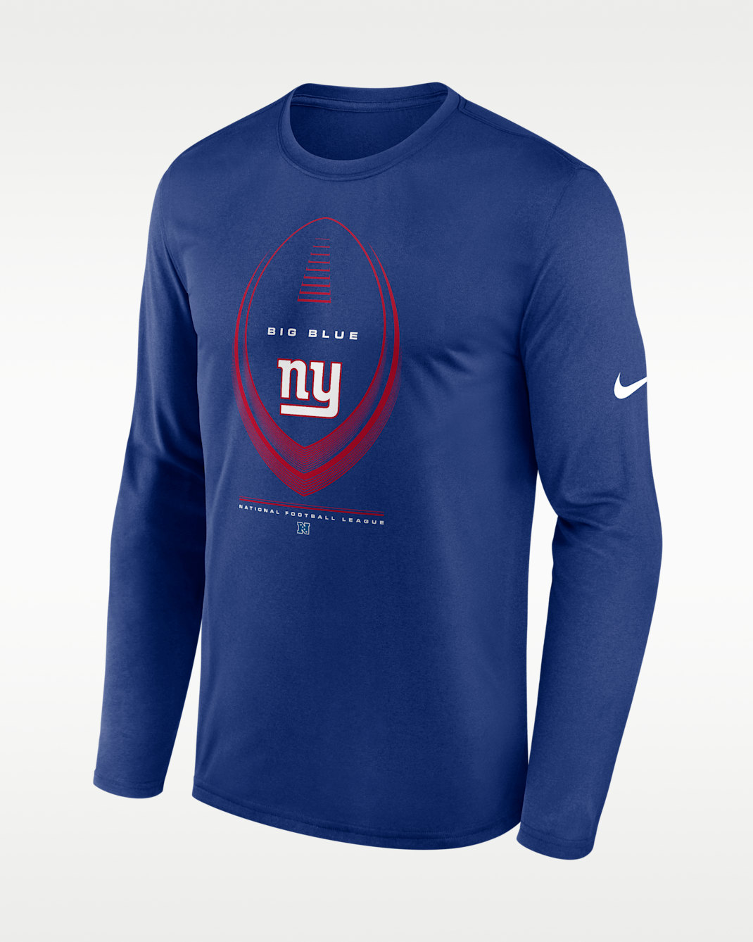 New York Giants Legend Icon Men's Nike Dri-FIT NFL Long-Sleeve T-Shirt - Blue