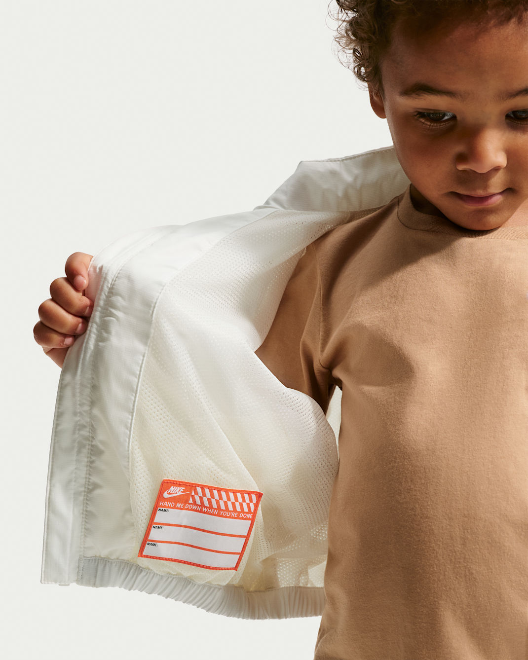 Nike Toddler Colorblocked Hoodless Jacket