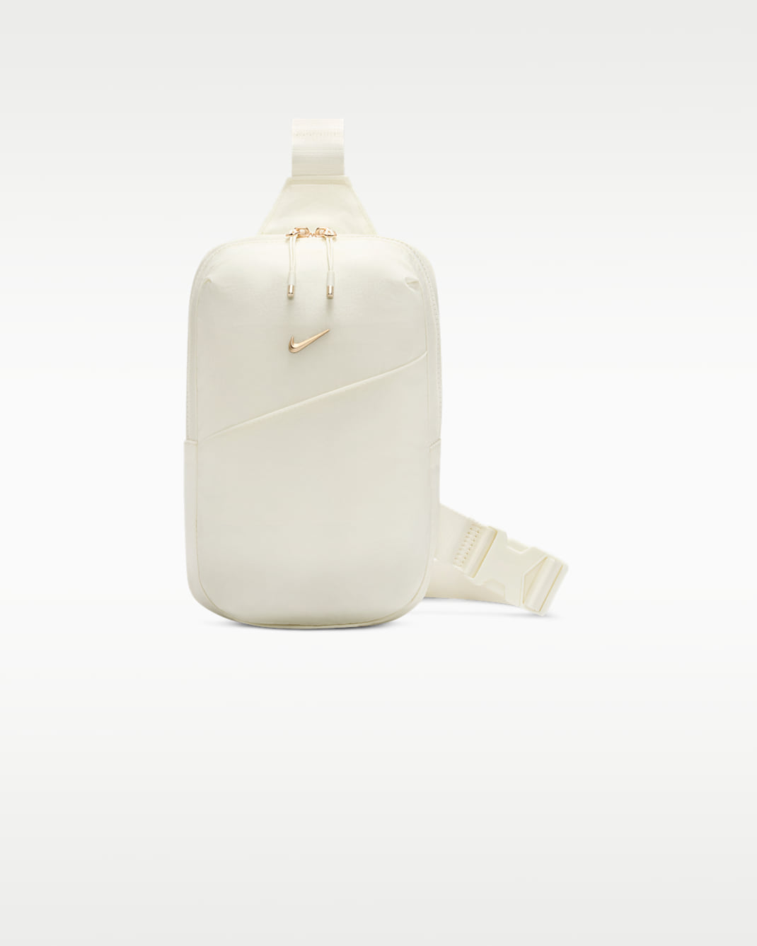 Nike Aura crossbodytas (5 liter) - Sail/Sail/LT TRNSPRNT GLD