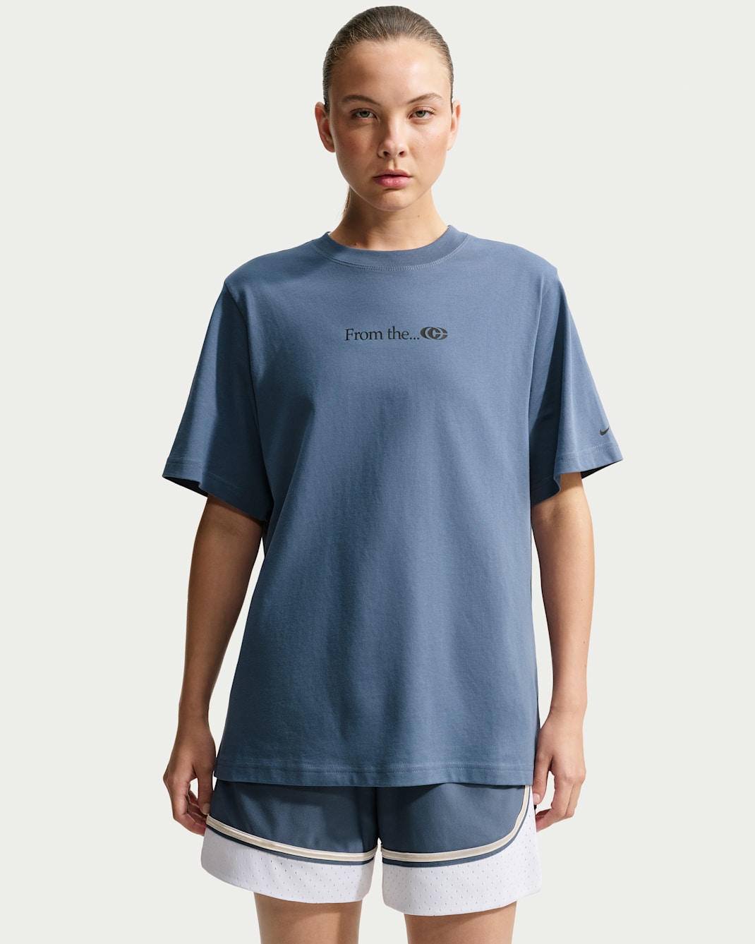 Caitlin Clark Women's Basketball T-Shirt - Diffused Blue