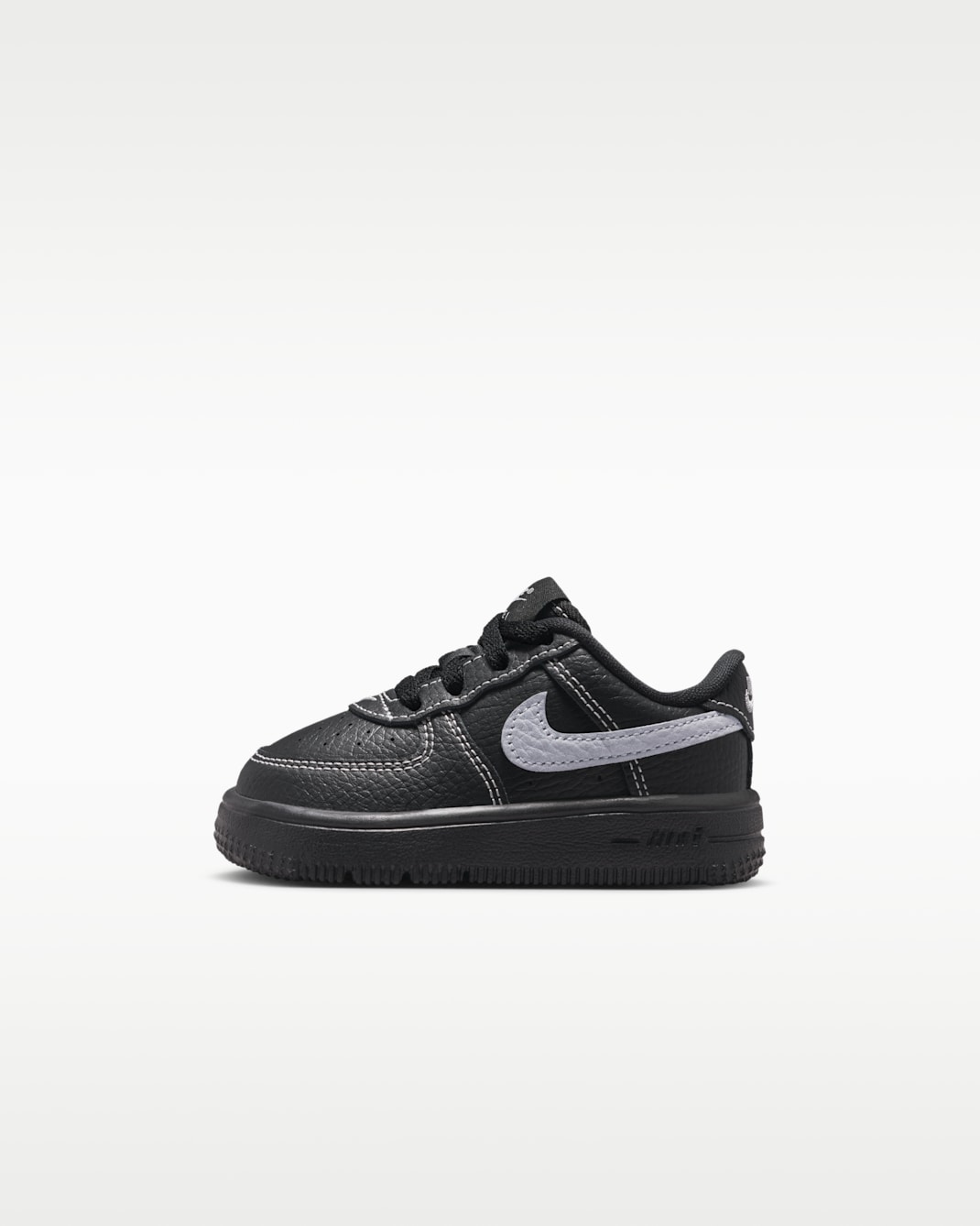 Nike Force 1 Low LV8 3 Baby/Toddler Shoes - Black/Black/Black/Wolf Grey