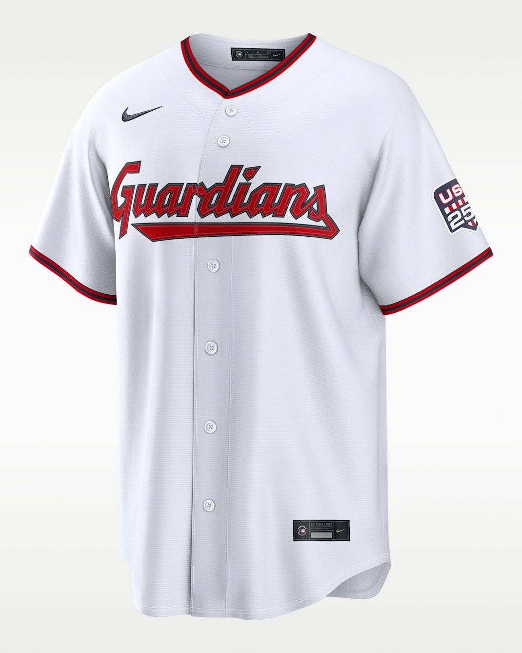 José Ramírez Cleveland Guardians USA 250 Men's Nike MLB Stadium Jersey - White
