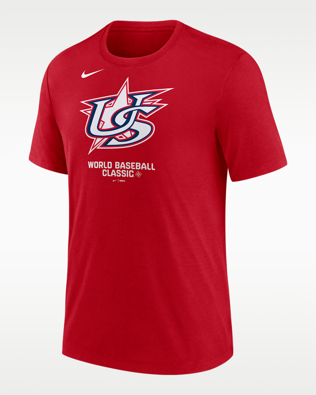 Playera Nike para hombre USA Baseball 2026 World Baseball Classic Logo - Rojo