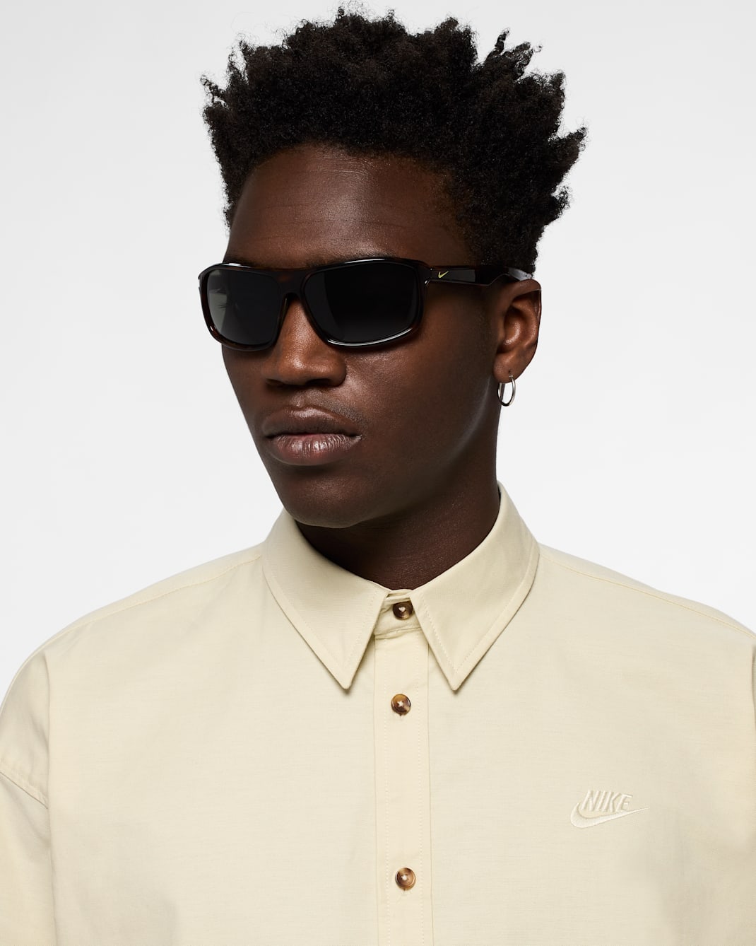 Nike Premier Stride Mirrored Sunglasses - Brown/Green