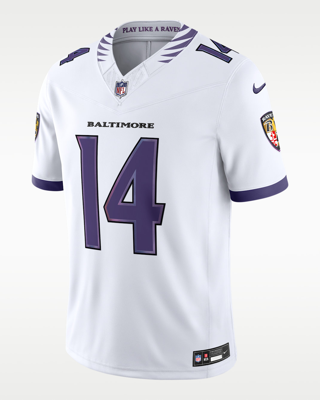 Kyle Hamilton Baltimore Ravens Men's Nike Dri-FIT NFL Limited Jersey - White