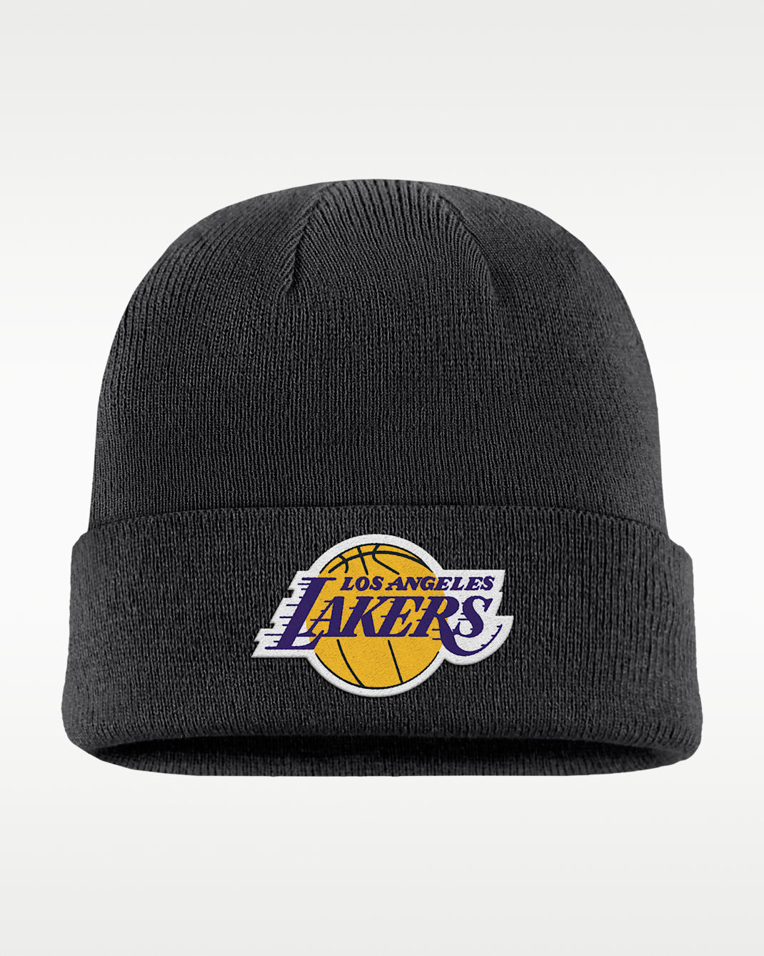 LA Lakers Peak Nike Hardwood Classics Beanie - Black