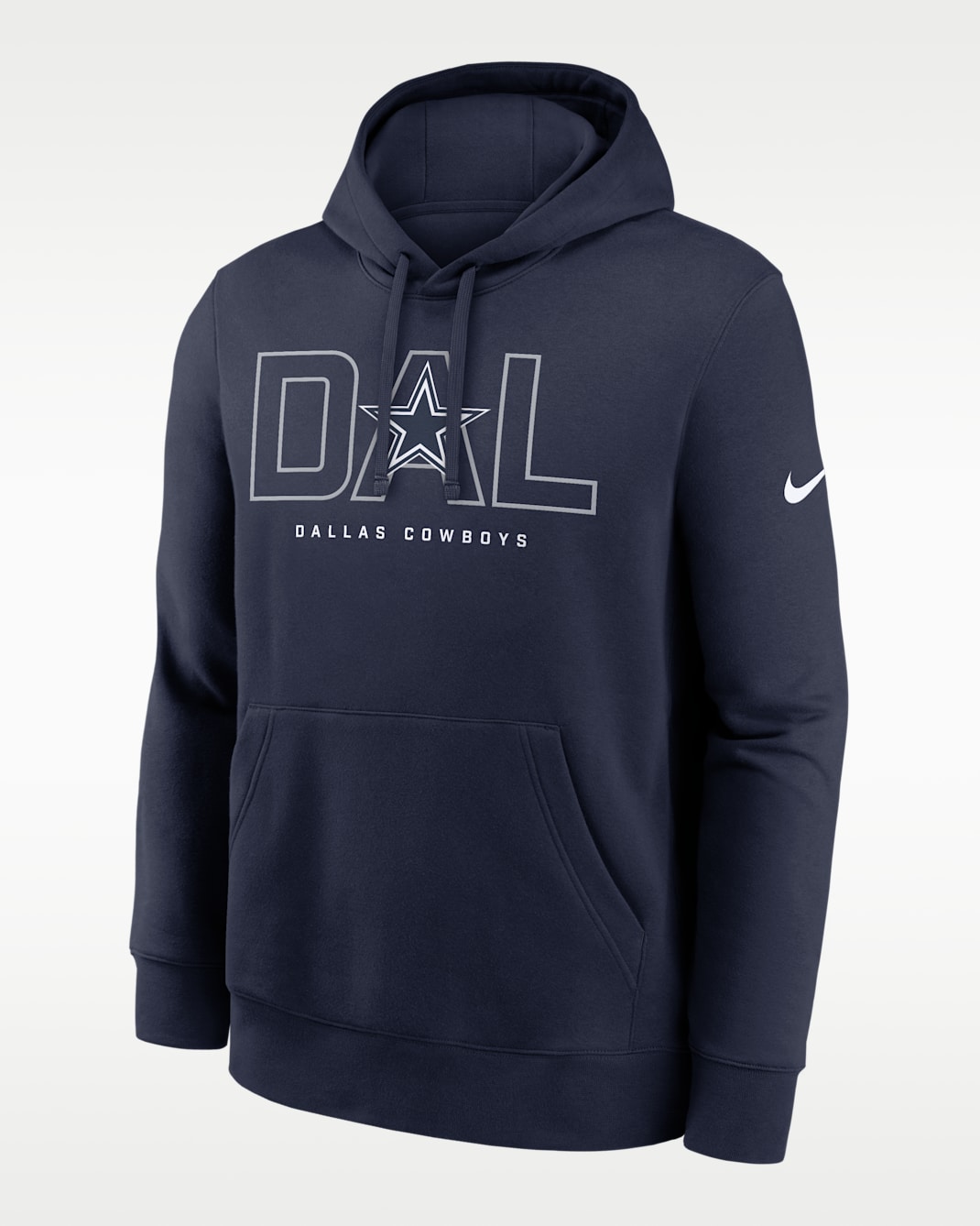 Dallas Cowboys Busted Play Club Men's Nike NFL Pullover Hoodie - Navy