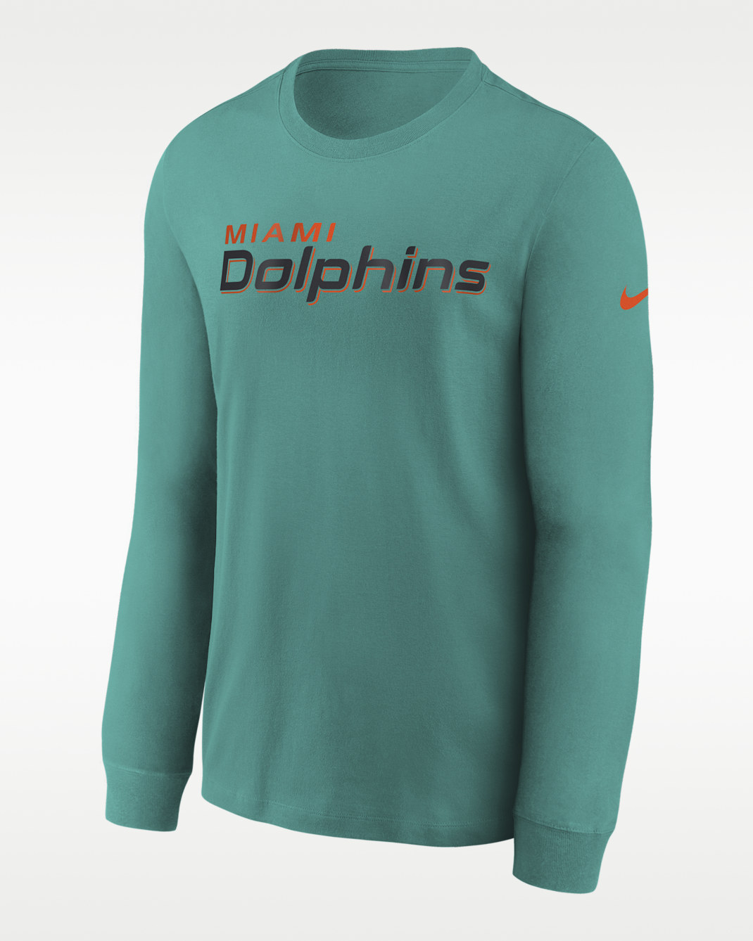 Miami Dolphins Rivalry Big Kids' Nike NFL Long-Sleeve T-Shirt - Navy