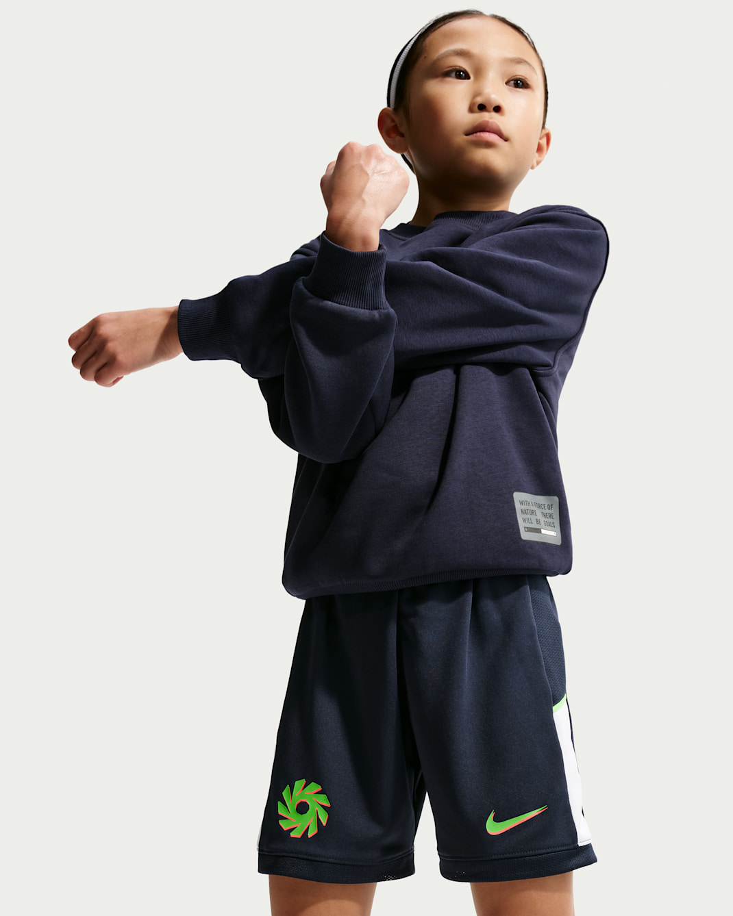 Erling Haaland Academy Big Kids' Nike Dri-FIT Soccer Shorts