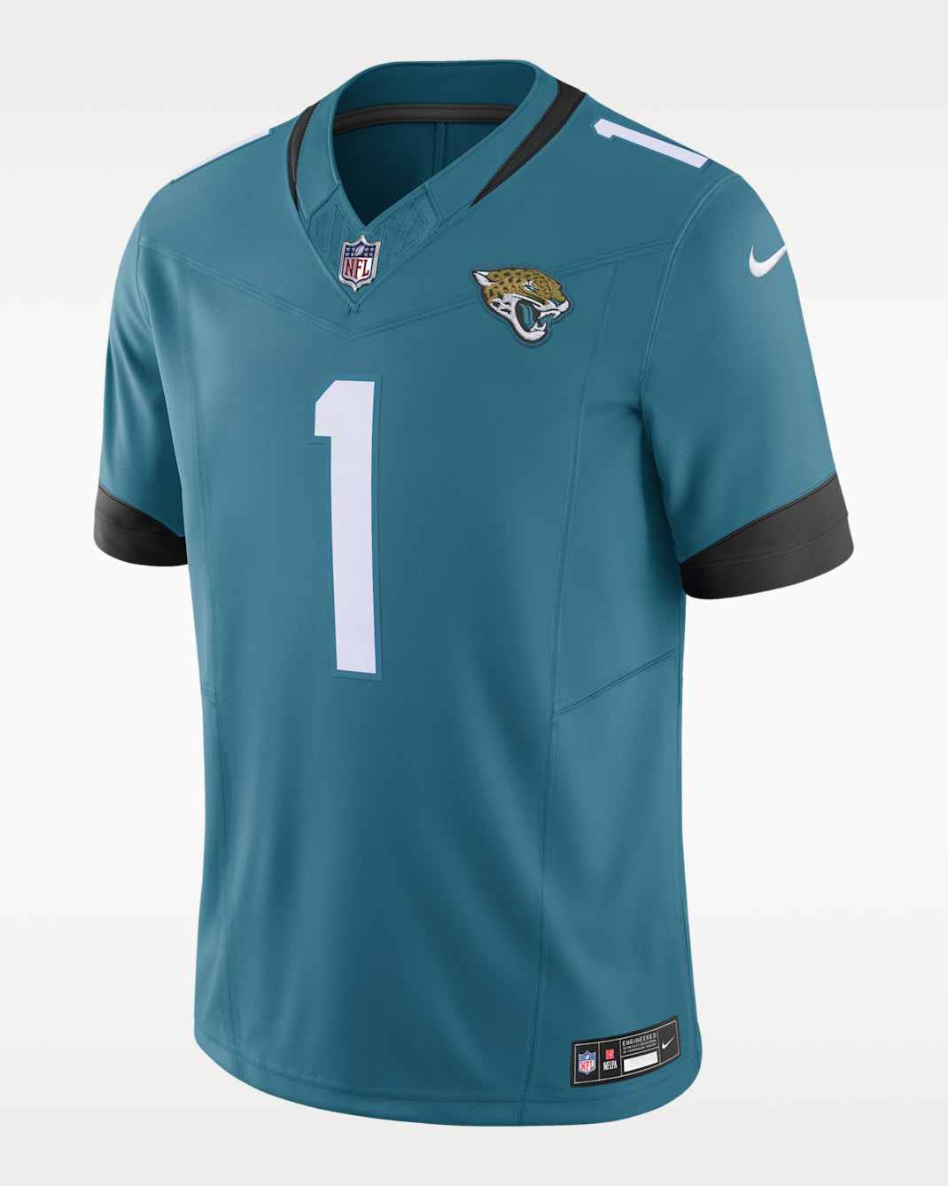 Jersey de fútbol americano Nike Dri-FIT de la NFL Limited para hombre Travis Etienne Jacksonville Jaguars - Azul verdoso