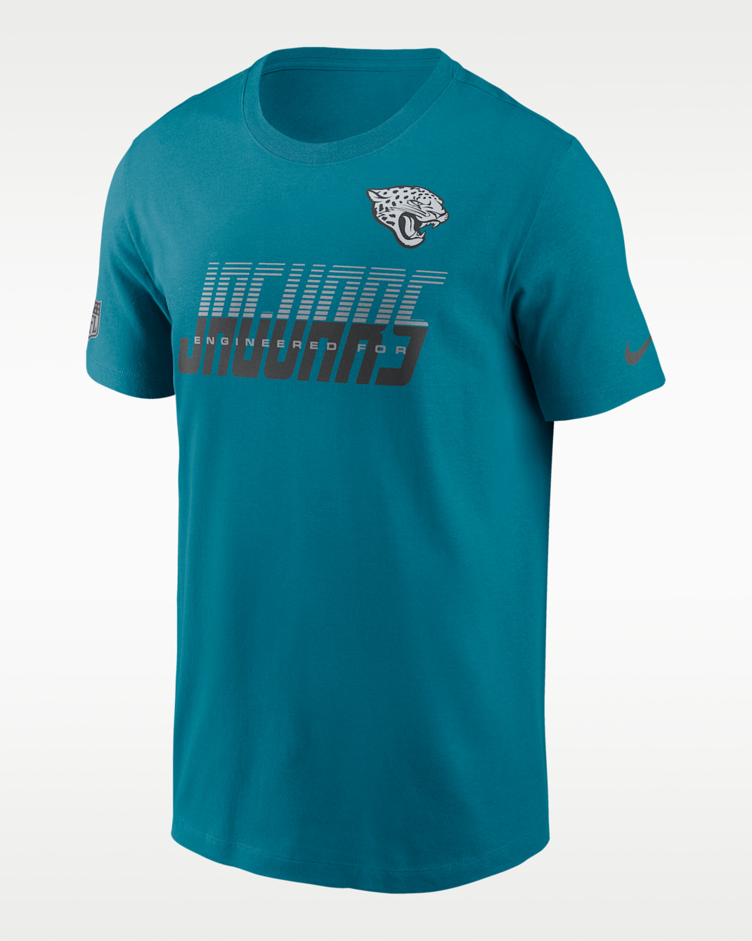 Jacksonville Jaguars Sideline Team Issue Men's Nike Dri-FIT NFL T-Shirt - Blustery