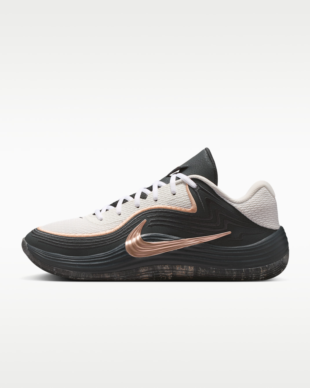 Nike Precision 8 Low Men's Basketball Shoes - Anthracite/Sail/Sunset Haze/Sunset Haze