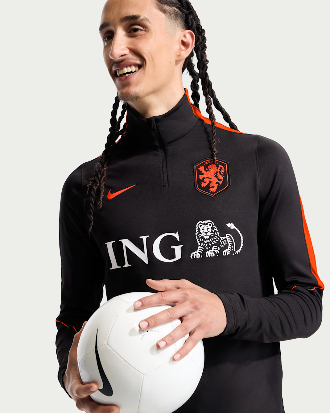 Netherlands Strike Men's Nike Dri-FIT Soccer Drill Top