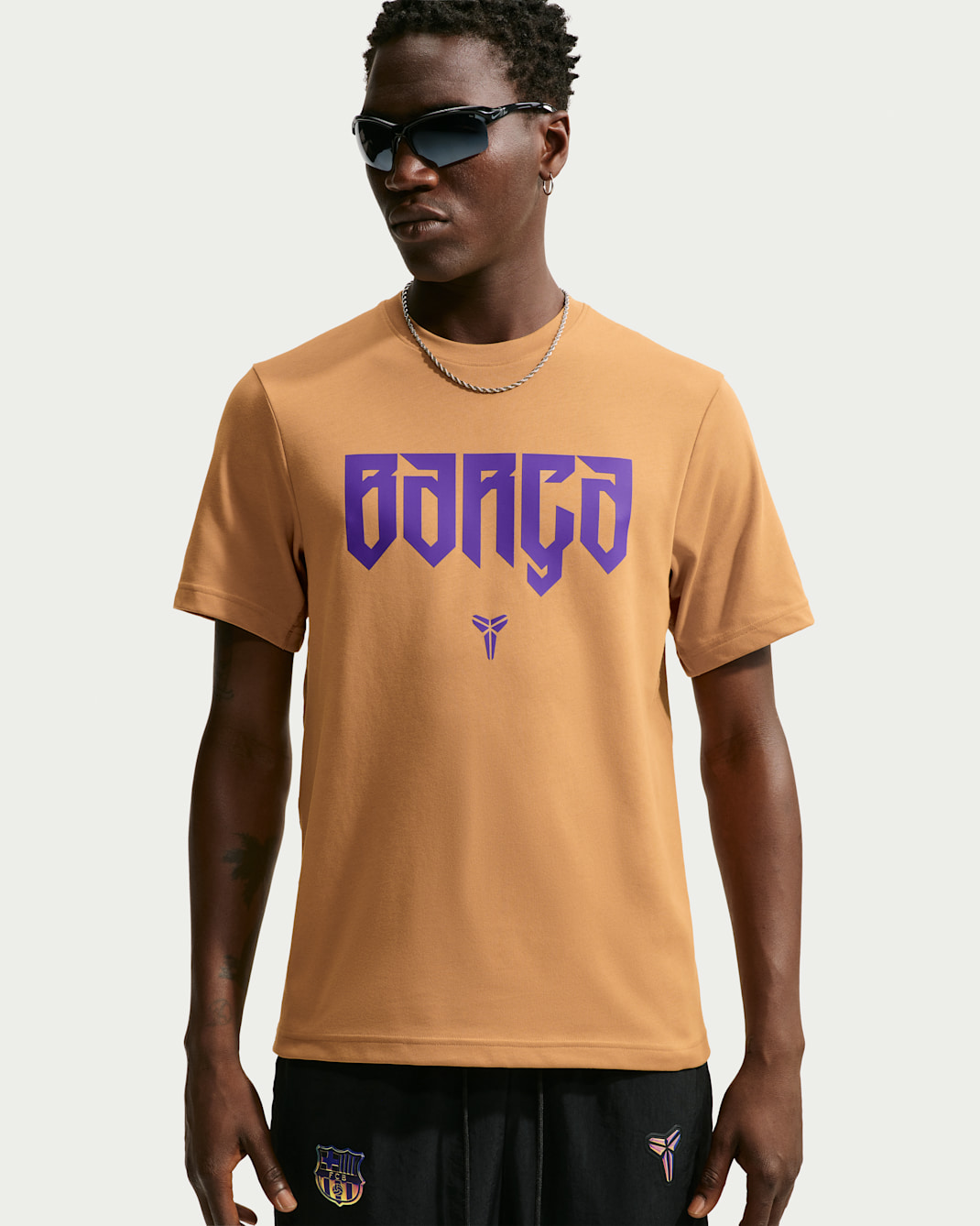 FC Barcelona Primary Away Men's Nike Dri-FIT Soccer Top - Elemental Gold/Elemental Gold/Field Purple
