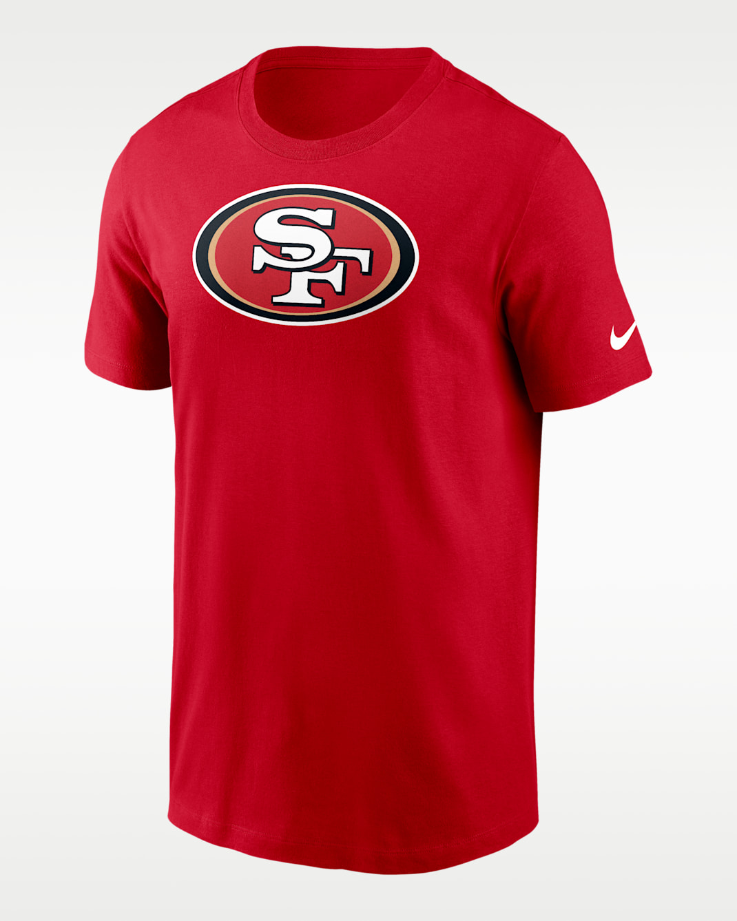 San Francisco 49ers Primary Logo Men's Nike NFL T-Shirt - Gym Red