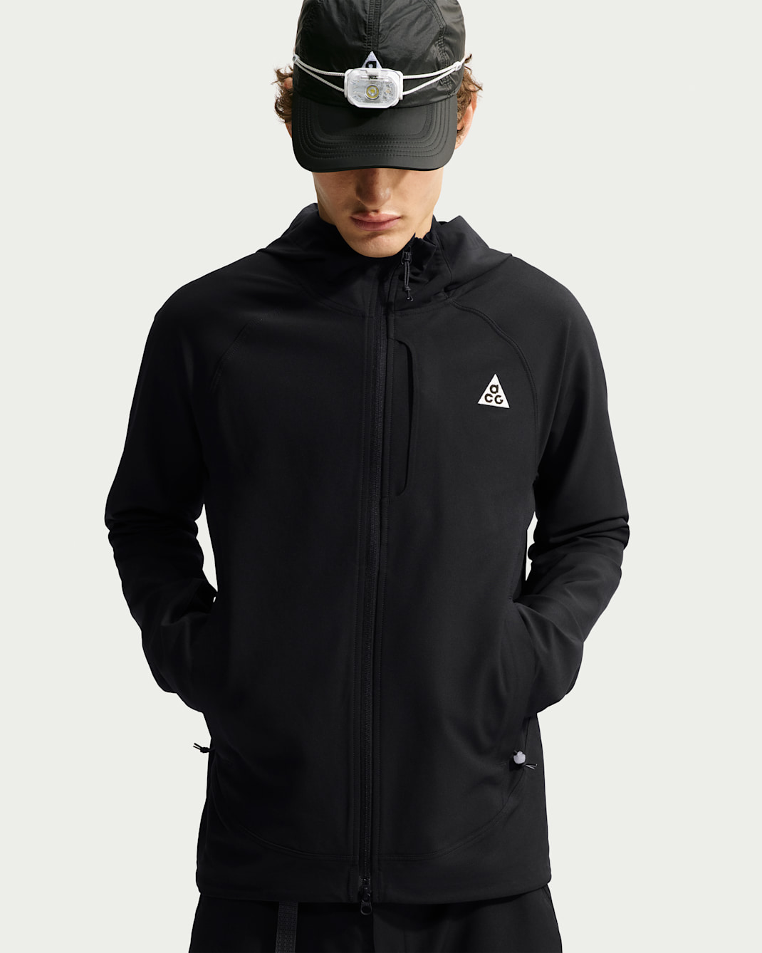 ACG Cloud Trekker Men's Full-Zip Hiking Jacket - Black/Summit White