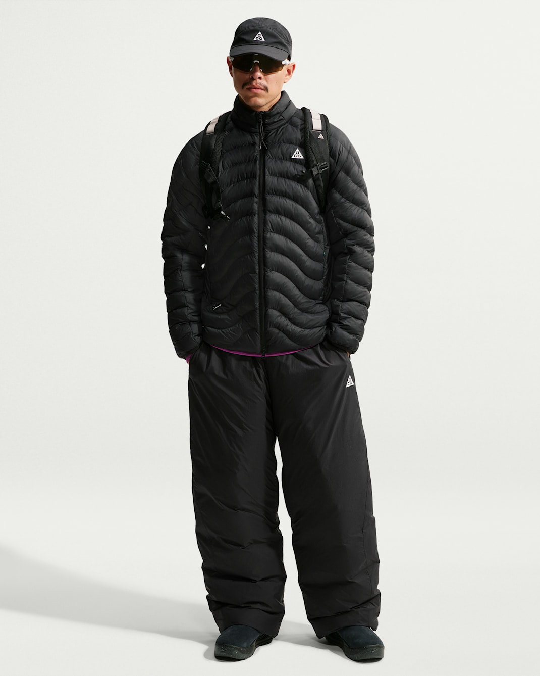 Calças Therma-FIT ADV ACG Whispering Peaks - Preto/Branco Summit