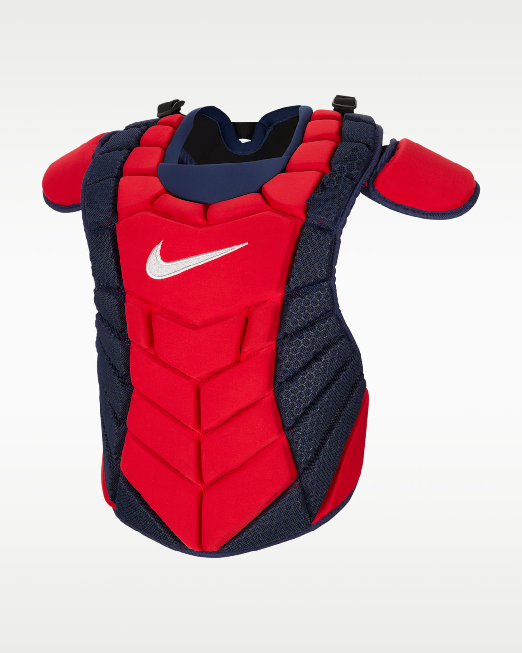 Nike Diamond Elite Baseball Chest Protector - Sport Red/Midnight Navy