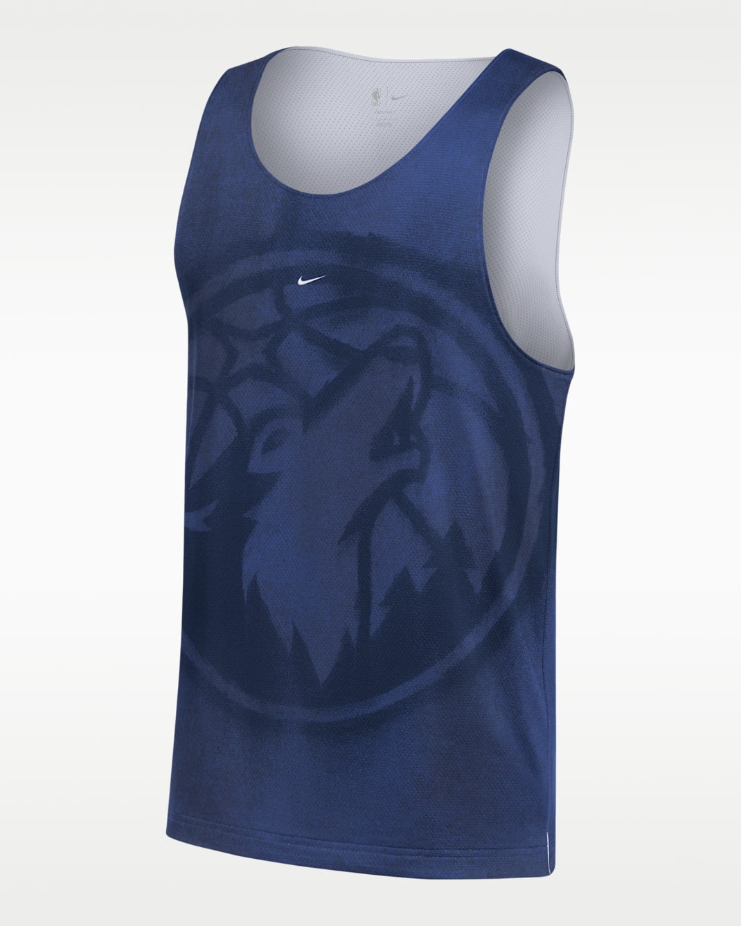 Jersey de básquetbol para hombre Minnesota Timberwolves Standard Issue - Azul enérgico/Blanco