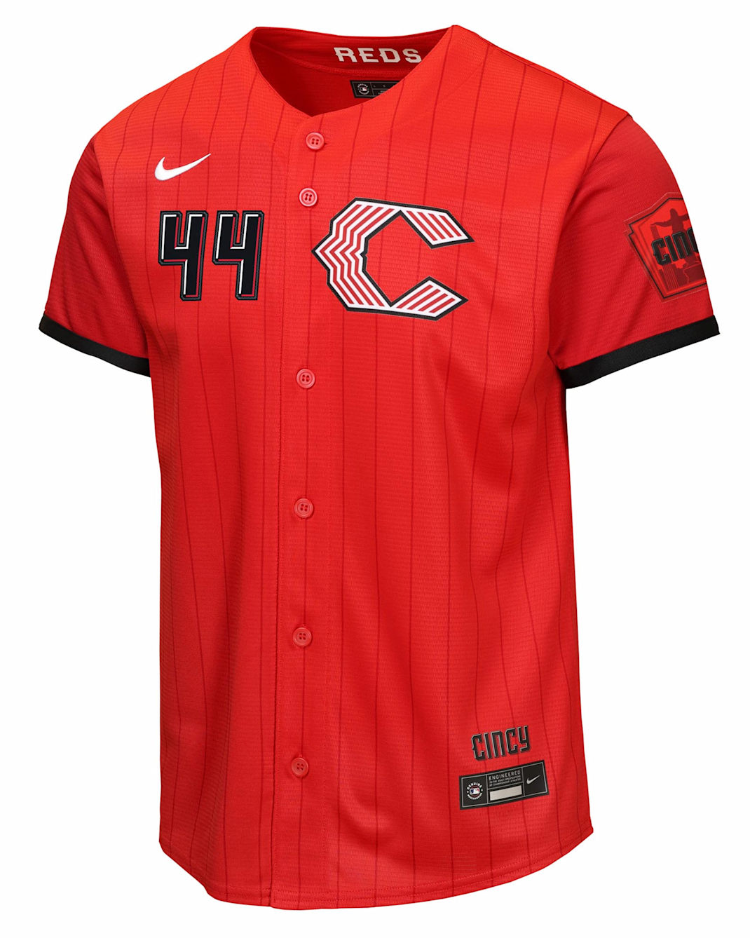 Elly De La Cruz Cincinnati Reds City Connect Big Kid's Nike MLB Stadium Jersey - Red