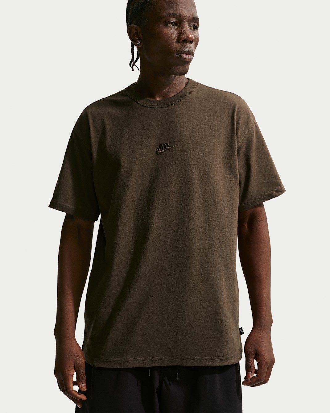 T-shirt Nike Sportswear Premium Essentials för män - Dark Hazel