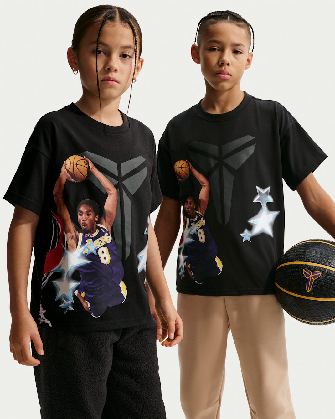 Kobe Dri-FIT Max90 T-shirt voor kids - Zwart