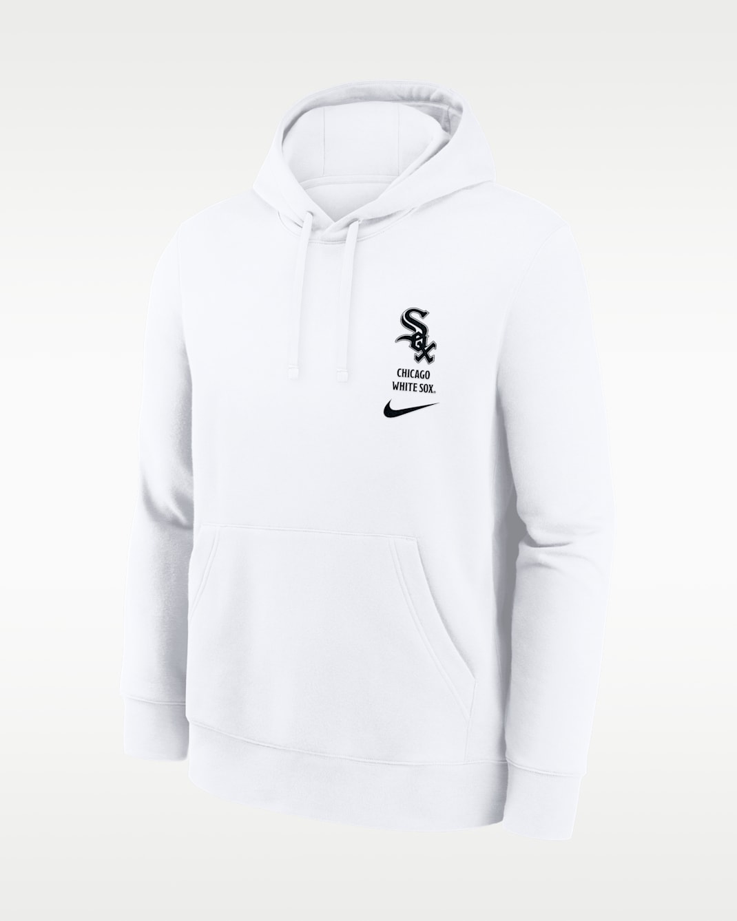 Chicago White Sox Minimal Club Men's Nike MLB Pullover Hoodie - White