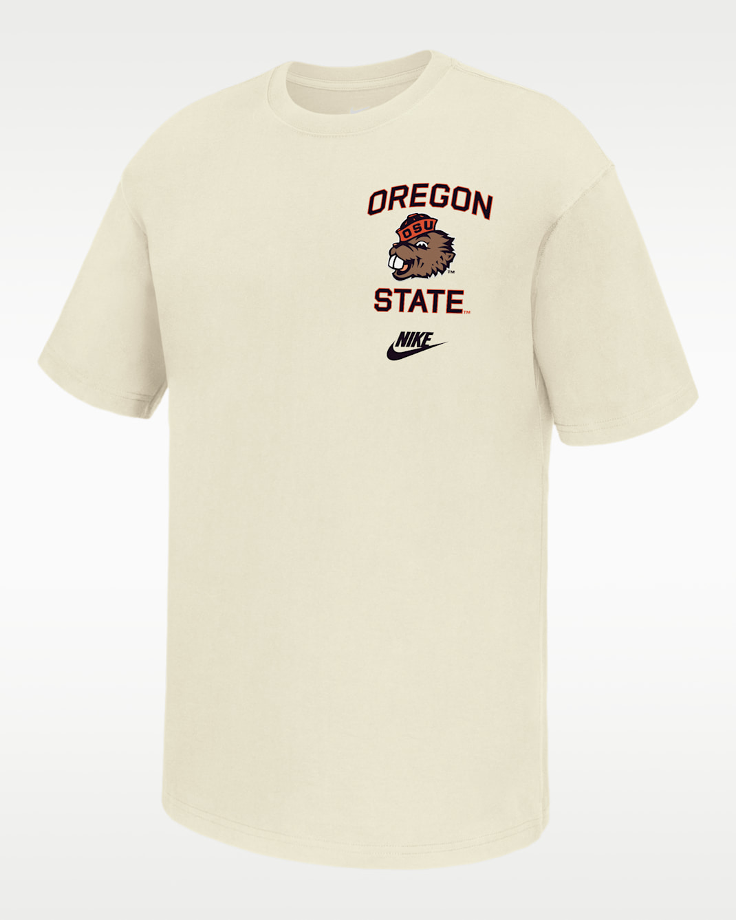 Oregon State Men's Nike College T-Shirt - Sail