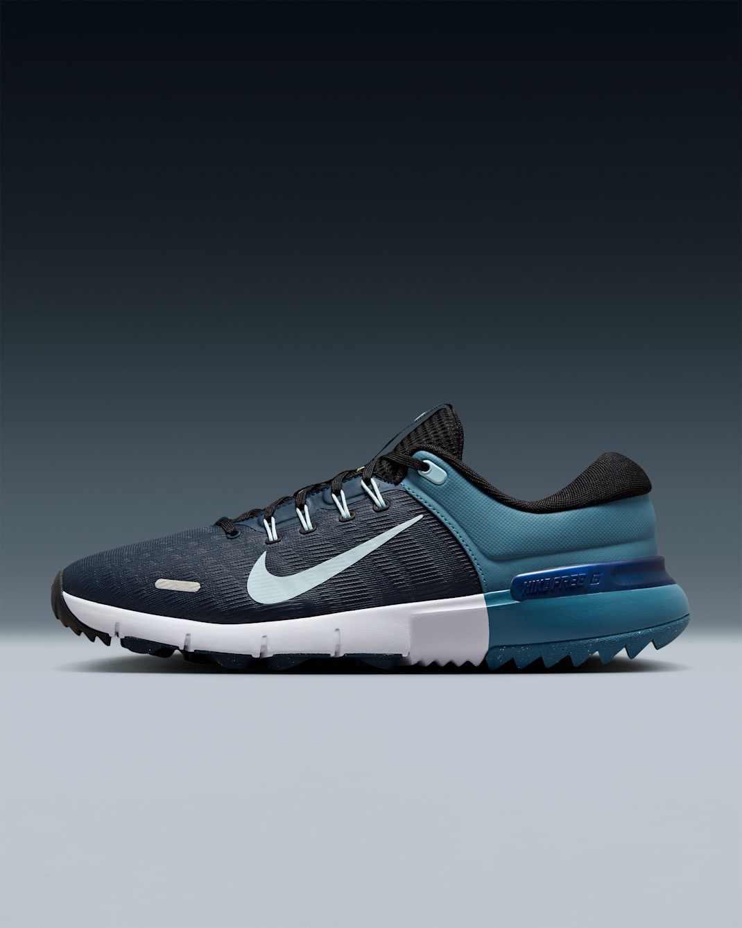 Nike Free Golf NN Golf Shoes - Armory Navy/Black/Glacier Blue