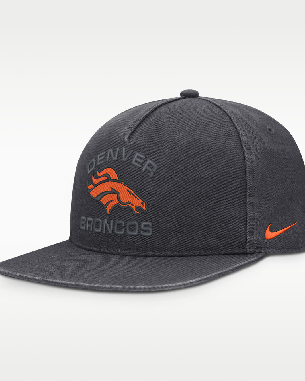 Gorra ajustable Nike de la NFL para hombre Denver Broncos Primetime Pro - Antracita