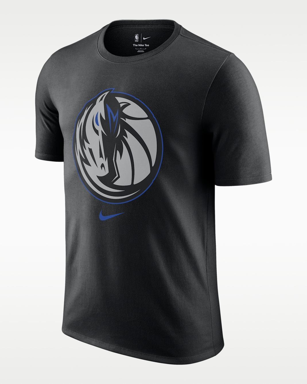 Playera Nike NBA para hombre Dallas Mavericks Essential City Edition - Negro