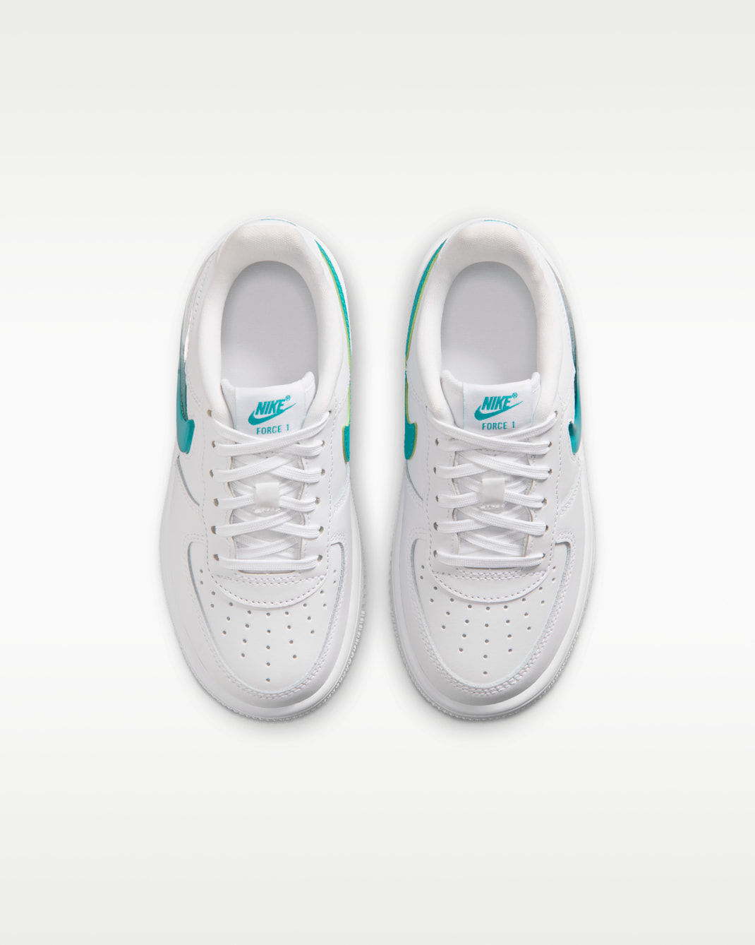 Nike Force 1 Low "Jelly Swoosh" Little Kids' Shoes