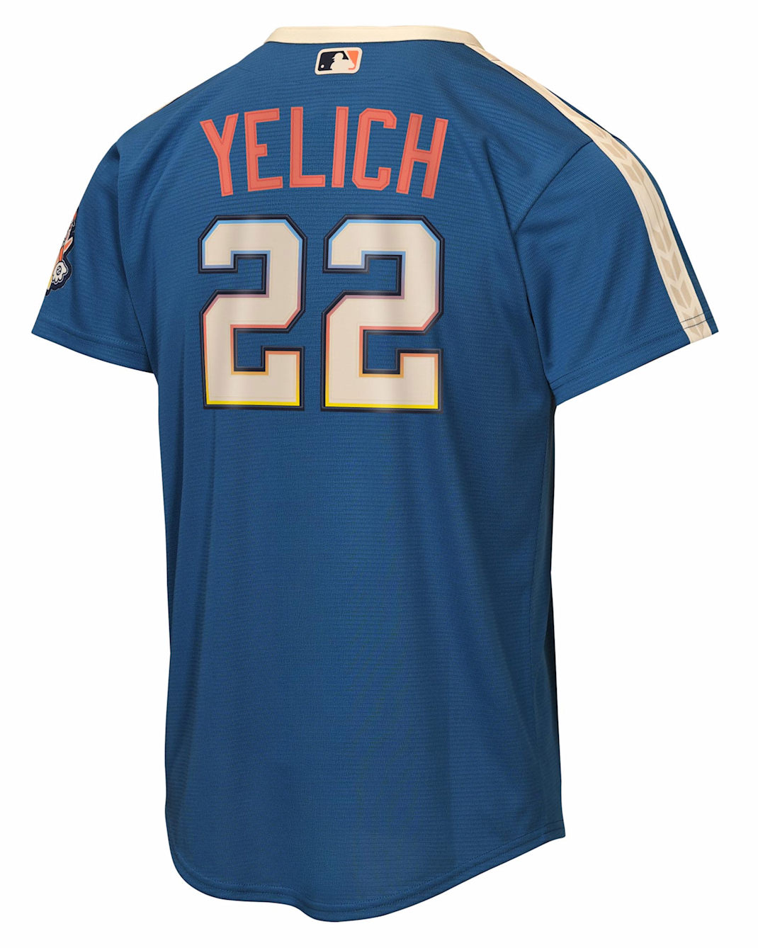 Christian Yelich Milwaukee Brewers City Connect Big Kid's Nike MLB Stadium Jersey