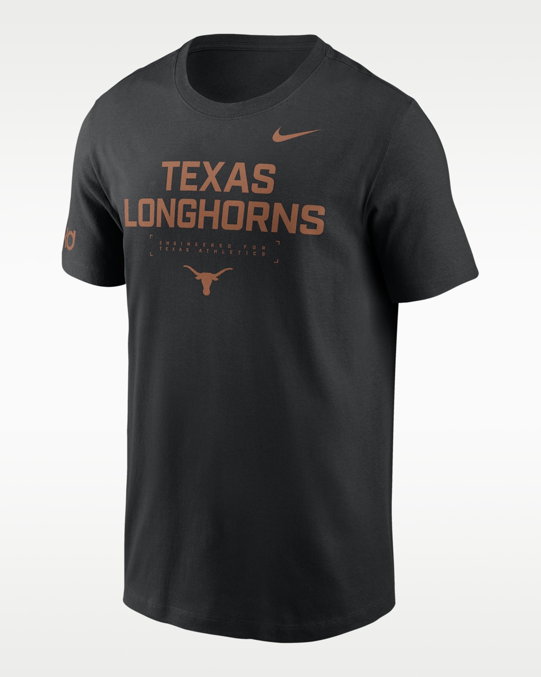 Texas Courtside Basketball Men's Nike Dri-FIT College T-Shirt - Black
