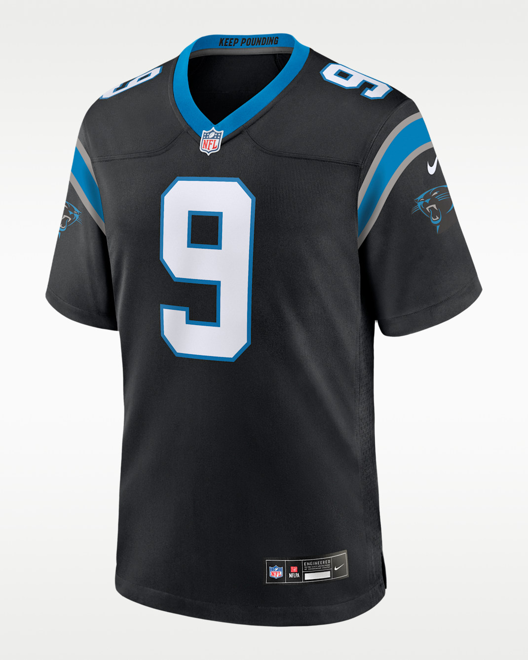 Bryce Young Carolina Panthers Men's Nike NFL Game Football Jersey - Black