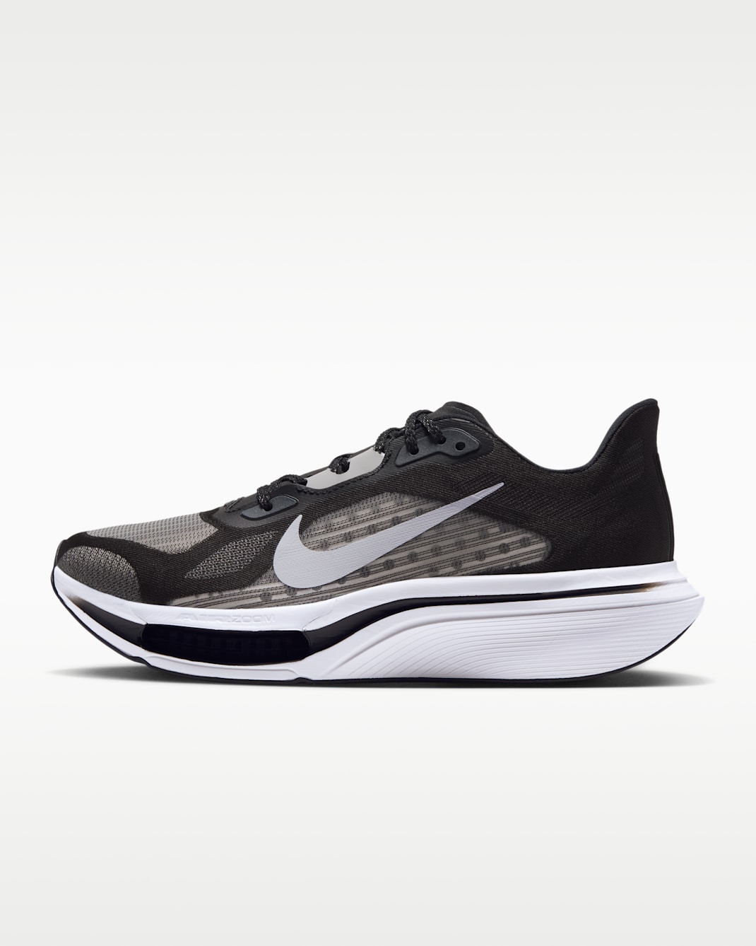 Nike Pegasus Plus 2 Women's Road-Running Shoes - Black/Smoke Grey/White