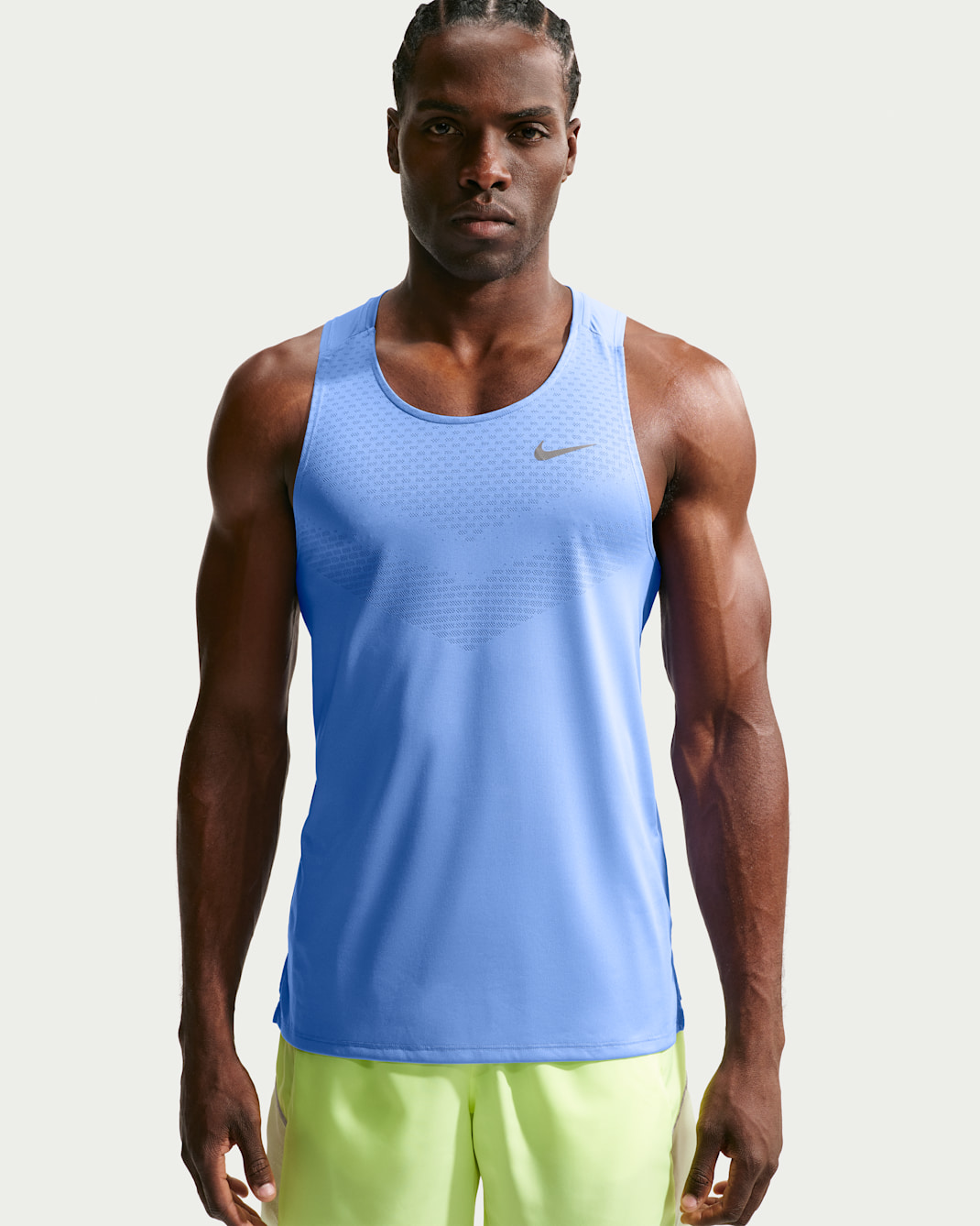 Camiseta de tirantes de correr Dri-FIT ADV para hombre Nike Stride - Royal pulso