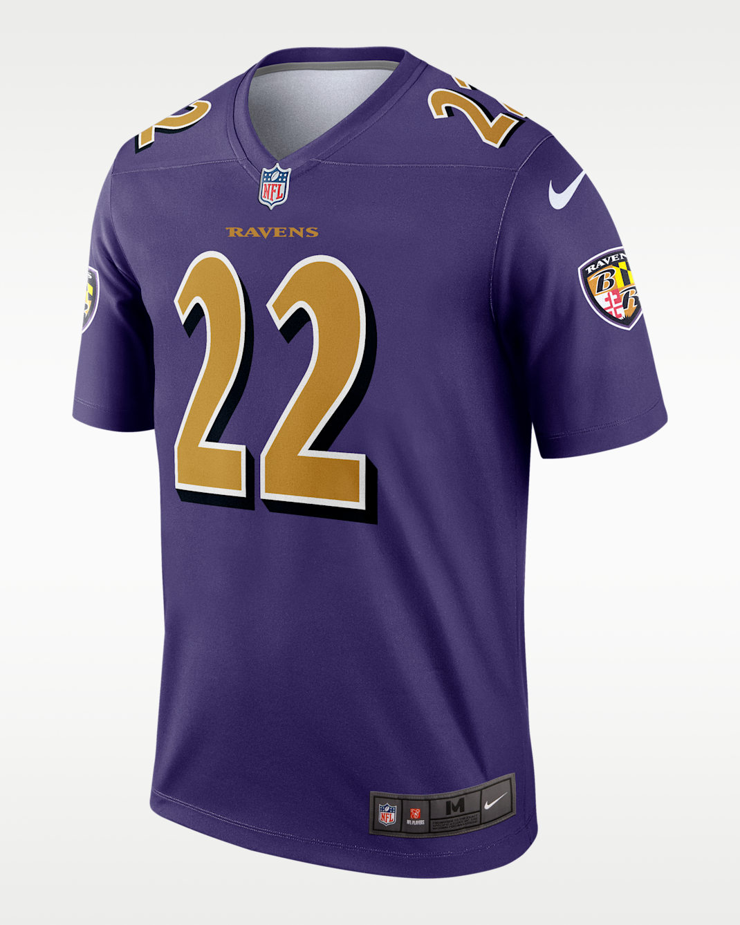 Derrick Henry Baltimore Ravens Men's Nike Dri-FIT NFL Legend Jersey - Purple