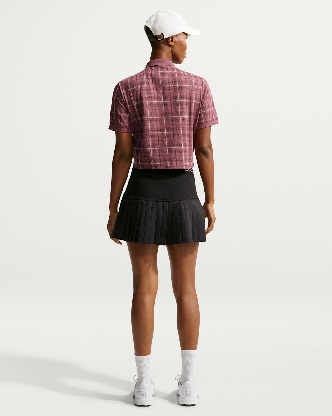 Nike Fairway Fresh Women's Dri-FIT Tartan Golf Polo