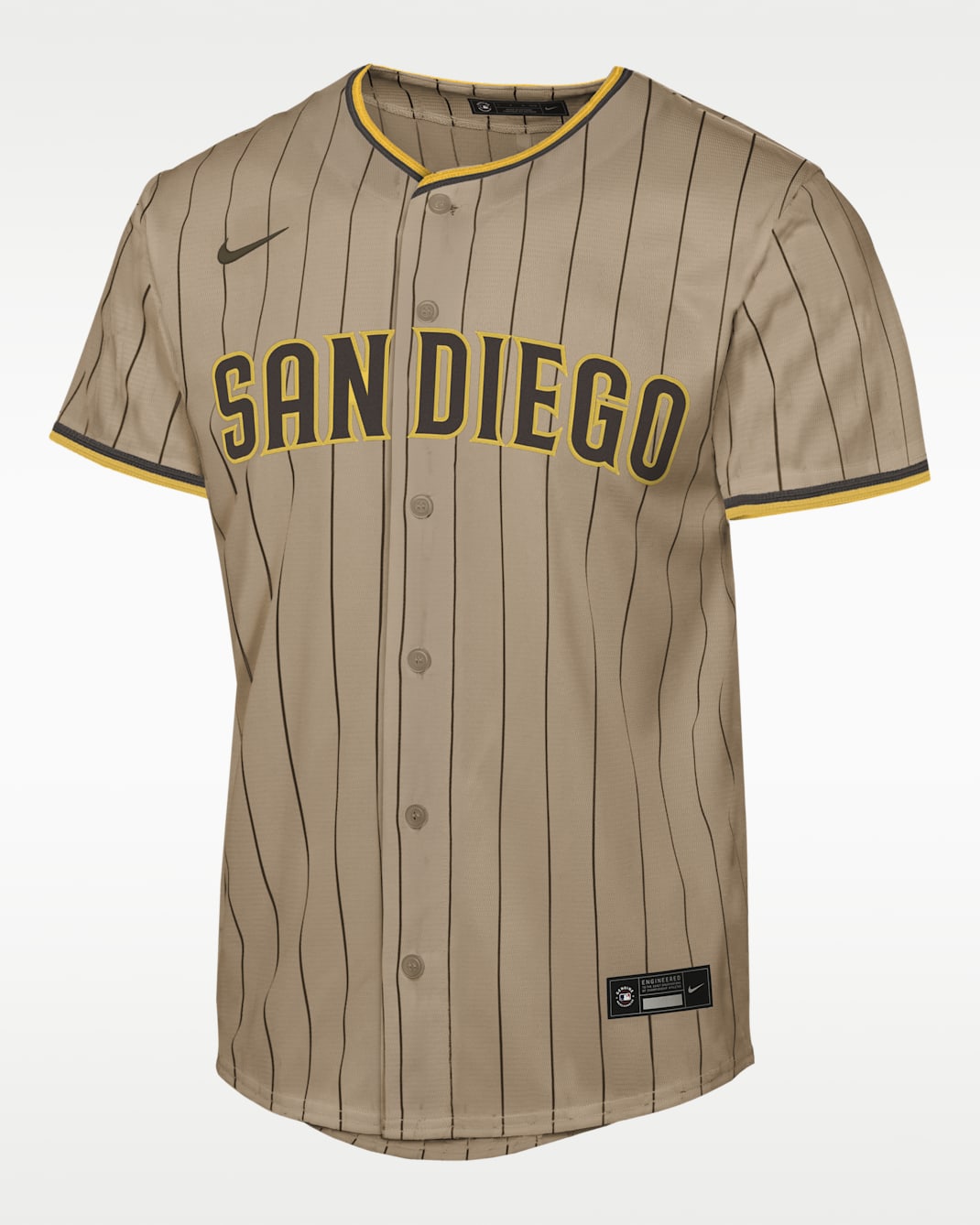 Fernando Tatis Jr. San Diego Padres Big Kids' Nike Replica 26 Jersey - White/Gold/Brown