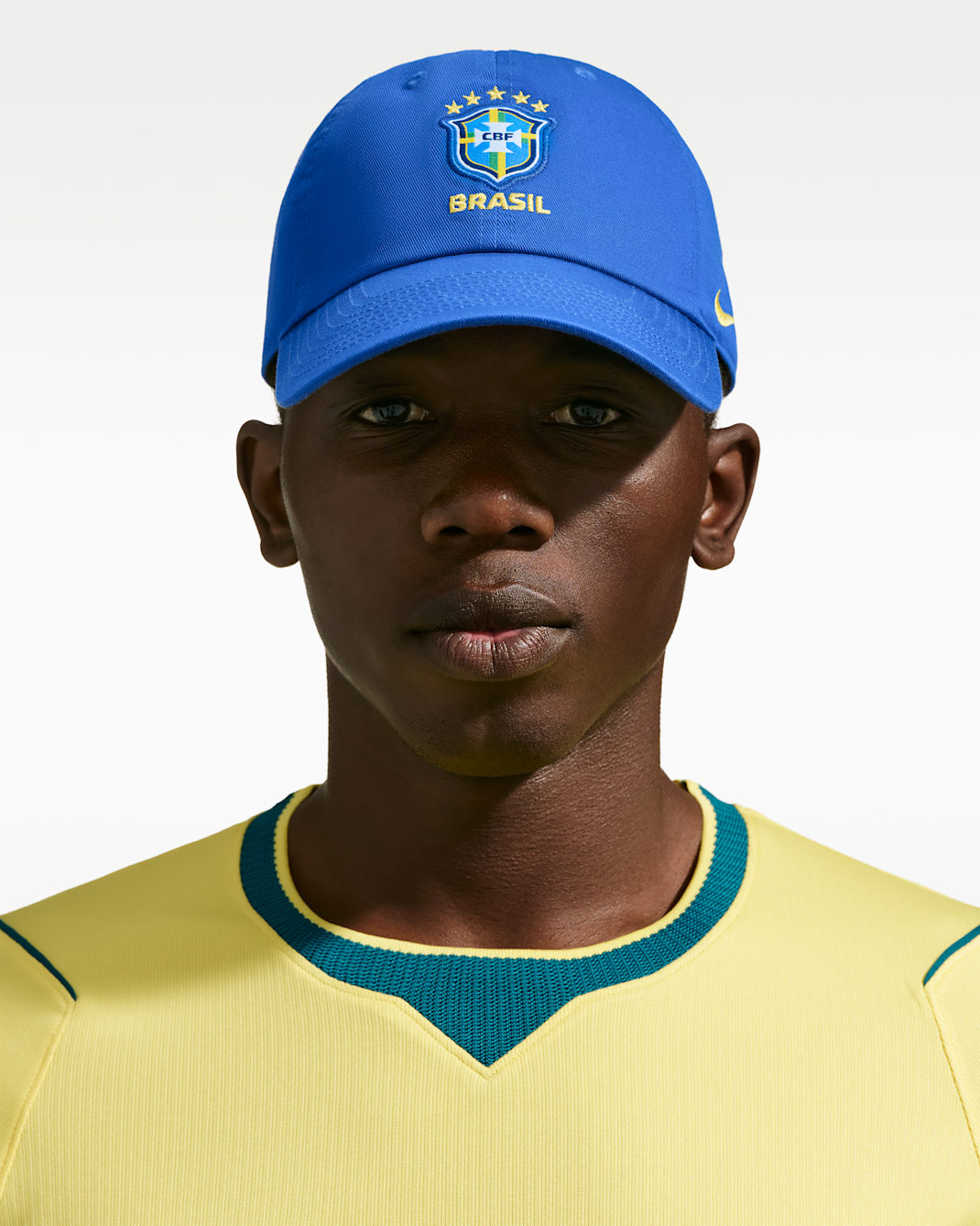 Gorra de futbol Nike de Brasil Club - Royal juego