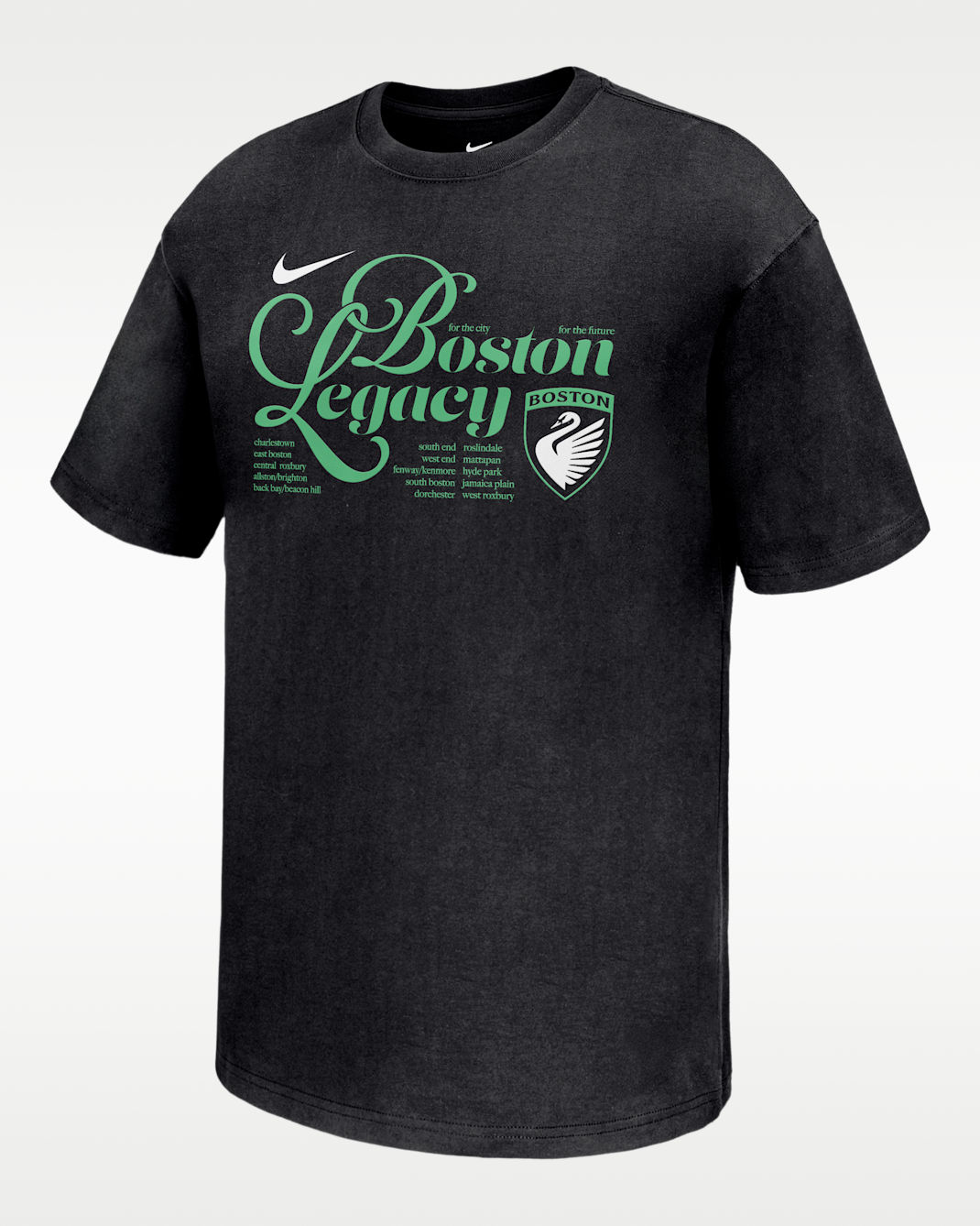 Boston Legacy Max90 Men's Nike NWSL T-Shirt - Black