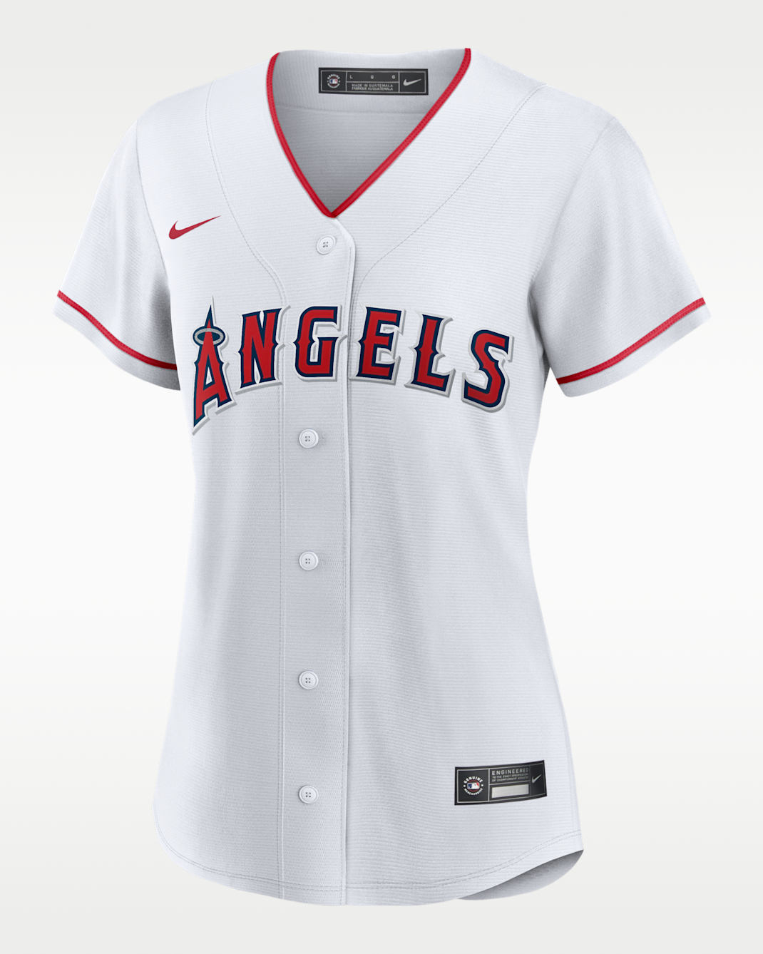 MLB Los Angeles Angels (Mike Trout) Women's Replica Baseball Jersey - White